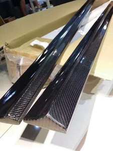 Minigonne laterali in fibra di carbonio per Mercedes Classe <span class=keywords><strong>C</strong></span> W204 C204 C63 <span class=keywords><strong>AMG</strong></span> dal 2012 in poi - Product Image 3