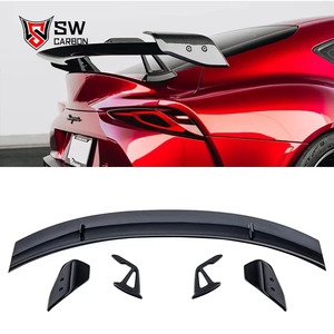 AD Style Carbon Fiber Rear <strong>Spoiler</strong> for Toyota GR for Supra MK5 MKV A90 A91 2019-2023 Swan Neck Wing Trunk <strong>Spoiler</strong> Auto Parts - Product Image 1