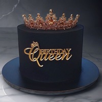 Nouvelle Collection Style Luxe : Couronnes et Diadèmes en Strass, Décoration de Gâteau, Diadème de Mariée, Couronne de Mariage, Décoration de Gâteau, Fête d'Anniversaire