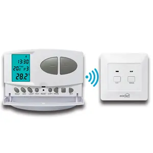 Water Heating White Electronic 5 + 2 Programmable Digital Room Thermostat