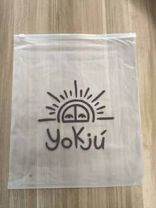 Custom OEM Resealable Laminated BOPP Garment <b>Bags</b> Zipper Silk Screen Printed Custom Logo Custom Color Size for Clothing - Product Image 6