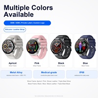 Montre connectée AMOLED TK26P 1,43 pouces avec ECG, HRV, tension artérielle, oxygène sanguin, fréquence cardiaque, suivi du sommeil, IP68, appels Bluetooth et suivi d'activité physique