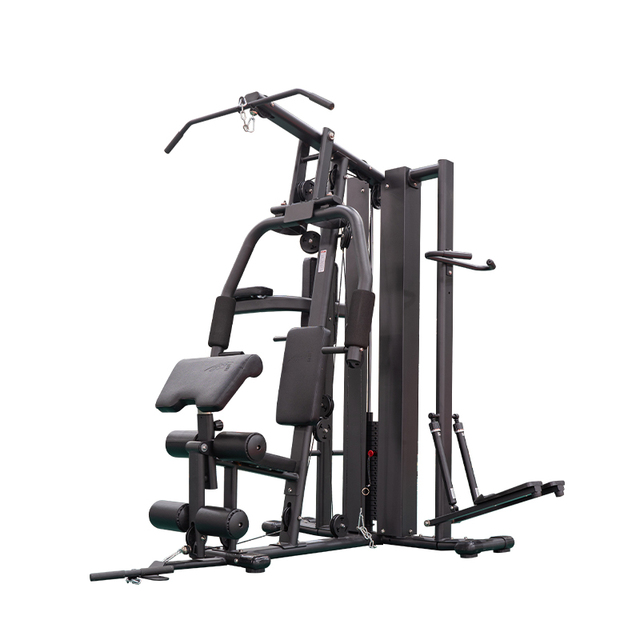 High Quality Single Standing Home Gym Three-Trainer Steel Multi-Function Station for Chest Exercise