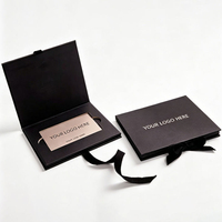 Boîte d'emballage de carte de crédit de luxe personnalisée, boîte cadeau pour carte NFC