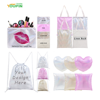100% Polyester transfert de chaleur Sublimation taies d'oreiller pour la décoration de la maison miroitant canapé housses de coussin tricoté hôtel hôpital