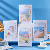 Acheter En Ligne Mignon Enfants Papeterie Journal Agenda Planificateur Livre Mini Taille Pvc Couverture Étudiants Portable Papier Kawaii Carnets