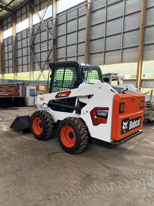 รถตักล้อยางมือสอง Bobcat S550 ชั่วโมงการทำงานน้อย สภาพดี รถตักขนาดกะทัดรัด พร้อมบุ้งกี๋แบบถอดเร็ว ขาย - Product Image 2