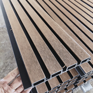Revêtements muraux extérieurs en WPC de l'usine, panneaux muraux en bois plastique pour l'intérieur et l'extérieur, panneaux muraux décoratifs pour la maison - Product Image 5