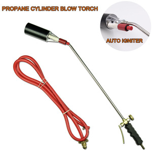 Pistola de Llama de Gas Propano Licuado con Encendido Eléctrico, 1800°C, para Calentar y Descongelar, Cabezal de Antorcha Recto Manual - Product Image 4