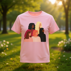 Maglietta con grafica Empowered Women, regalo per la Giornata della Donna, t-shirt femminista per donne forti, 100% cotone, girocollo, vestibilità regolare - Product Image 2