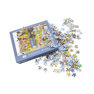 Puzzle en carton personnalisé sur mesure, 500 à 1000 pièces, puzzles de paysages, <span class=keywords><strong>jeu</strong></span> pour adultes - Product Image 4