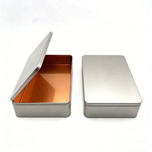 Boîte en fer blanc rectangulaire recyclable pour gâteaux et aliments, personnalisable - Product Image 5