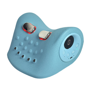Bantal pemijat leher pulsa elektrik, dengan pengendali jarak jauh pijat akupuntur leher tengkuk panas - Product Image 1