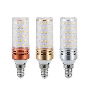 Bombilla LED E27 E14 12W 16W con Base de Rosca, Ahorro de Energía, Luz Tipo Maíz Súper Brillante para Sala de Estar, Dormitorio, Comedor - Product Image 3