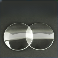 Lentille biconvexe en verre optique de grand diamètre 100 mm 150 mm 200 mm 300 mm pour loupe, usage industriel, OEM personnalisé