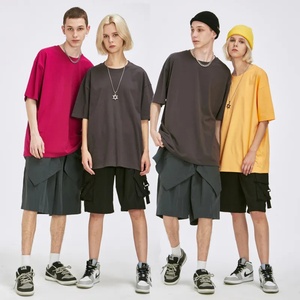 T-shirt Unisexe en Coton pour Homme, Garçon et Enfant, Coupe Oversize Boxy, Grammage Lourd 240 GSM, Style Cool, Vente en Gros - Product Image 2