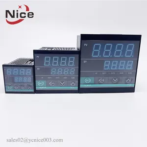 REX-C100 SSR继电器输出数显调节器0-400摄氏度智能数字温度控制器温控器