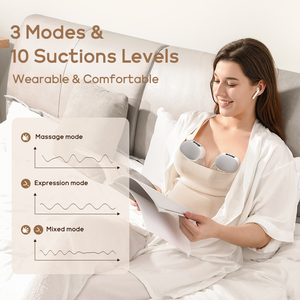 <span class=keywords><strong>Tire</strong></span>-<span class=keywords><strong>lait</strong></span> <span class=keywords><strong>portable</strong></span> mains libres OEM Bebebao sans fil, avec gobelet de collecte de <span class=keywords><strong>lait</strong></span> de 240 ml, aspiration indolore, machine à <span class=keywords><strong>lait</strong></span> pour femmes, allaitement - Product Image 5