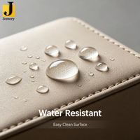 Matériau en cuir silicone extensible métallique imperméable Jemery pour usage automobile, surface facile à nettoyer, fournisseur OEM ODM