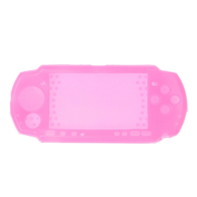 Silicone Soft Protective Cover Shell for Sony PSP 2000 3000 Console Case for PSP 3000 Body Protector Skin Cases
