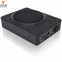 Vente en gros OEM 10 pouces Underseat Subwoofer 150w Car Active Slim Subwoofer Box Auto Car Woofer avec amplificateur Système audio