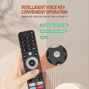 OEM BT Voice/ 2.4G USB Dobngle Kolin Télécommandes Air HORION 44 touches Silicone Tv Télécommande - Product Image 3