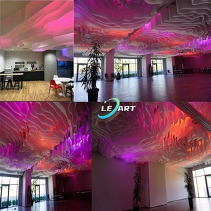 LeArt Soffitto in Carta Testurizzata Francese Tipo S per Matrimoni, Tenda per Hotel, Soffitto Ondulato a Nuvola, Soffitto a Vento - Product Image 6