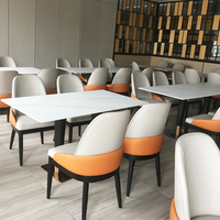 2024 Offre Spéciale Restaurant Fast Food Salle À Manger Café Marbre Bistro Table Pour Restaurant