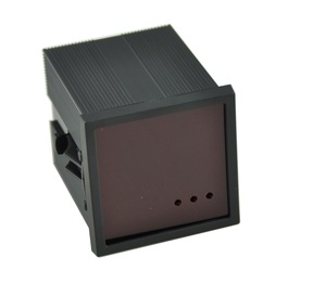Caja de Plástico ABS para Medidor Digital de Panel, 72x72x82mm, con Terminales, Negra, para Electrónica e Instrumentos, 7263 - Product Image 1