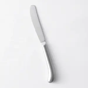 New hot design customized logo steak knife stainless steel hollow handle kitchen steak knives