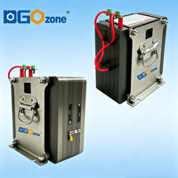 Alimentation électrique haute fréquence avec suivi automatique de la fréquence s'adapte aux fluctuations de pression de gaz pour générateur d'ozone à panneau