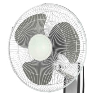 Ventilateur mural électrique oscillant numérique à 3 vitesses, 16 pouces, 3 pales, en plastique, avec télécommande, pour usage domestique - Product Image 2