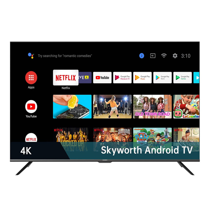 Skyworth Brand55インチスマートAndroidTV 4K UHDLEDパネル