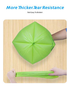 Sacs poubelles biodégradables et compostables durables en gros, sacs à ordures, sachets, doublures de poubelles en plastique - Product Image 4