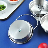 Moule à œufs vapeur en acier inoxydable 304, compatible lave-vaisselle et four, pour petit-déjeuner, œufs pochés ou durs, outil métallique durable