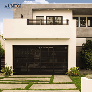 Aumegi <span class=keywords><strong>Puerta</strong></span> de Garaje Espaciosa de Vidrio Esmerilado, Precio de Puertas Dobles para Garaje, <span class=keywords><strong>Puerta</strong></span> de Garaje Inteligente - Product Image 2