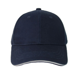 Gorra de Béisbol Deportiva de Algodón de 6 Paneles de Color Sólido Personalizable de Alta Calidad - Product Image 3