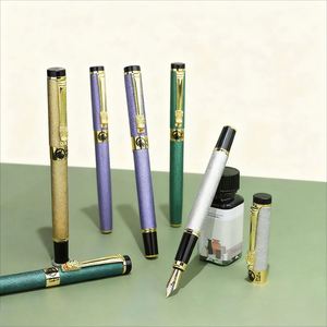 Juego de Regalo Empresarial Personalizable con Logotipo en Estilo Pintura al Óleo, Incluye Pluma Estilográfica Metálica para Promociones, Gran Venta - Product Image 2