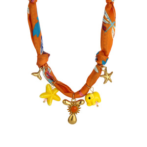 Collier tendance avec pendentif lettre, chaîne de <span class=keywords><strong>pull</strong></span> en perles <span class=keywords><strong>et</strong></span> chaîne en corde - Product Image 6