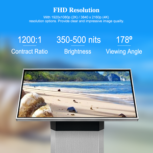 Kiosque d'affichage numérique intérieur interactif avec écran tactile LCD système d'information libre-service d'affichage de la publicité - Product Image 2
