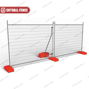 Úc tiêu chuẩn di chuyển xây dựng hàng rào tạm thời với cơ sở nhựa chống UV - Product Image 2