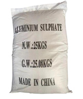 Sulfate d'aluminium en poudre, produit chimique pour la clarification de l'eau, prix usine des fournisseurs chinois