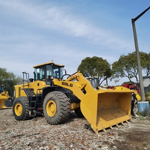 Cargadora de Ruedas Usada S DLG 956L L956F de 5 Toneladas, Cargadora Hidráulica de Trabajo Pesado, Fabricada en Japón, con Pocas Horas de Uso, Motor CAT - Product Image 5