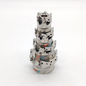 Fraise à alimentation rapide double face à quatre coins du centre d'usinage CNC <span class=keywords><strong>Kena</strong></span> M4 Fraise en alliage dur LN11 4 cannelures OEM ODM - Product Image 3