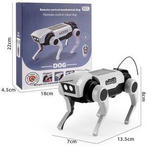 <span class=keywords><strong>Robot</strong></span> Rc para niños, juguete mecánico con <span class=keywords><strong>Control</strong></span> remoto para perros, enseñanza de ciencias, modelo de montaje Diy, juego eléctrico, juguetes para niños, regalo para niños - Product Image 5