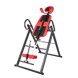 เครื่องยืดหลังแบบพับได้ ฮีรุน อินเวอร์ชั่น เทเบิล แฮนด์สแตนด์ ทำจากเหล็ก ผลิตในจีน พร้อมที่พักศีรษะปรับได้ และเข็มขัดนิรภัย - Product Image 5