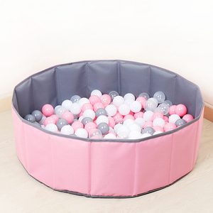 Nouvel arrivage Promotion fabricant bas prix Oxford bleu clair amovible <span class=keywords><strong>pliable</strong></span> Portable bébé jouer Soft Ball Pit - Product Image 6