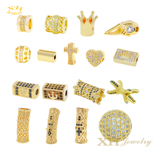 <span class=keywords><strong>ลูกปัด</strong></span>ทองเหลืองรูปมงกุฎ <span class=keywords><strong>ลูกปัด</strong></span>หกเหลี่ยม <span class=keywords><strong>ลูกปัด</strong></span>เชือก สำหรับทำสร้อยคอ สร้อยข้อมือ DIY เครื่องประดับ - Product Image 2