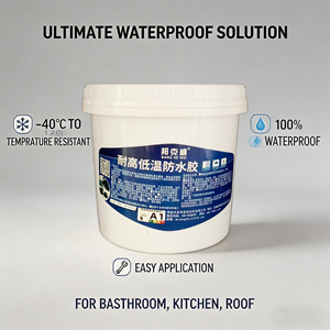 Special Waterproof Adhesive for Bathrooms, a Waterproof Coating for Repairing Cracks and Water Seepage Without Removing Tiles - Product Image 1