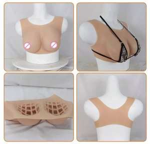 Prótesis de Senos de Silicona Supersuaves, Copa C, Senos Falsos, Sensación Realista al Tacto, para Travestis y Personas Transgénero - Product Image 2